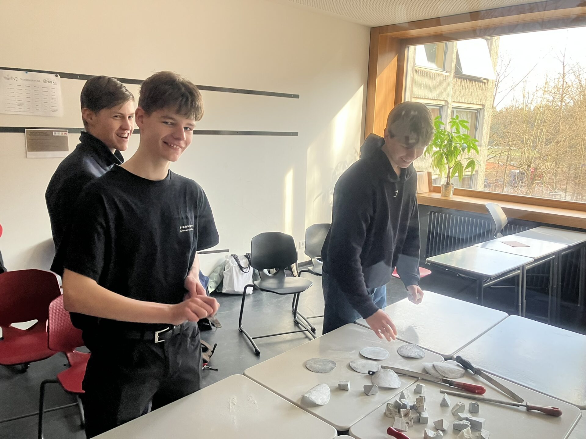 Speckstein ist ein interessantes Material