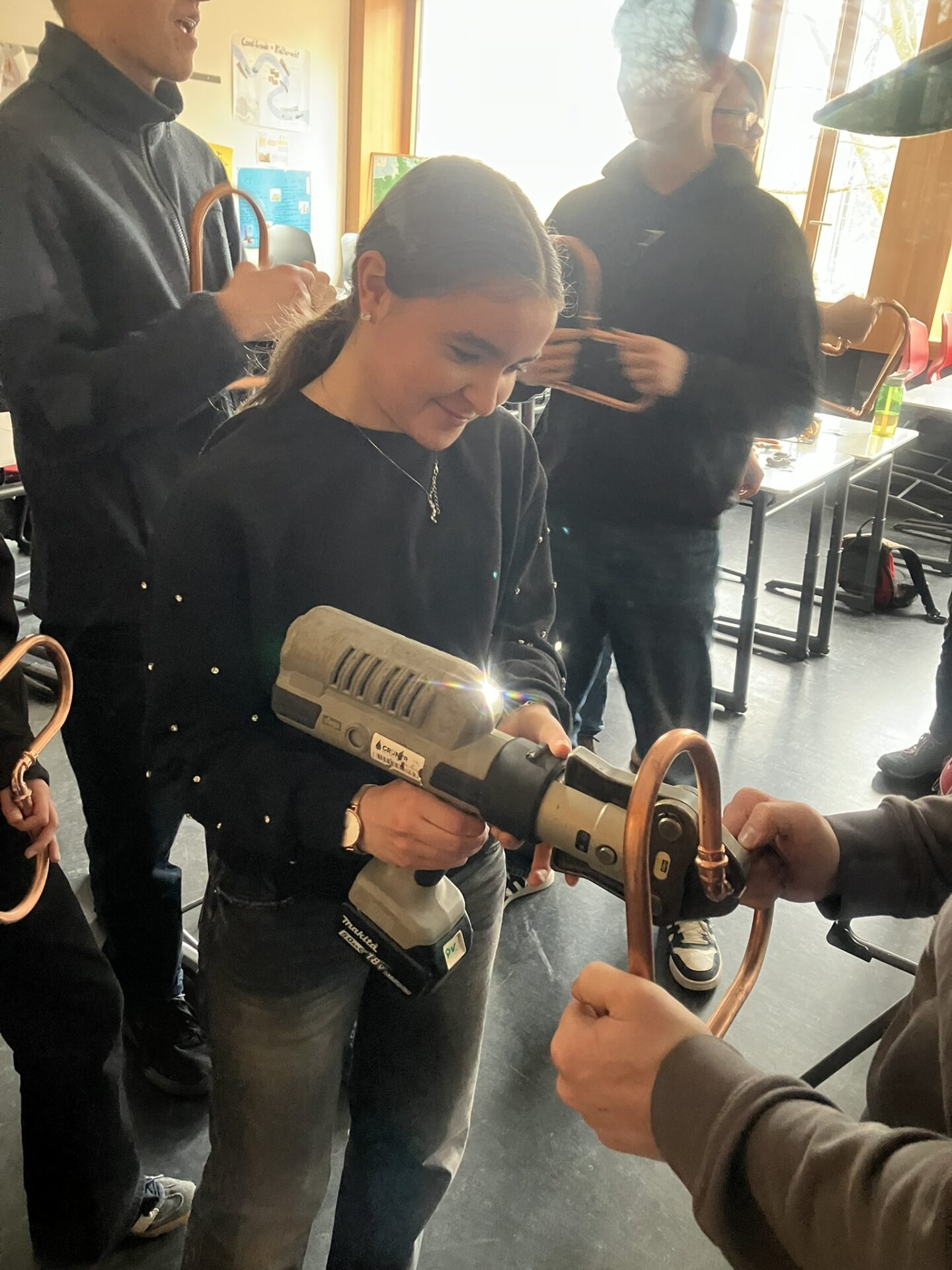 Verpressen von Rohren – so entsteht ein Herz